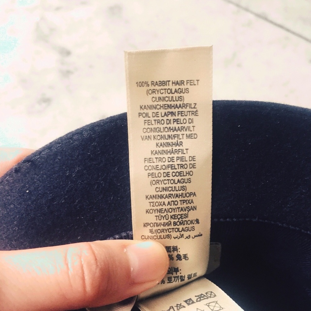 Burberry Rabbit Hair Fedora - Picture 4 of 4
